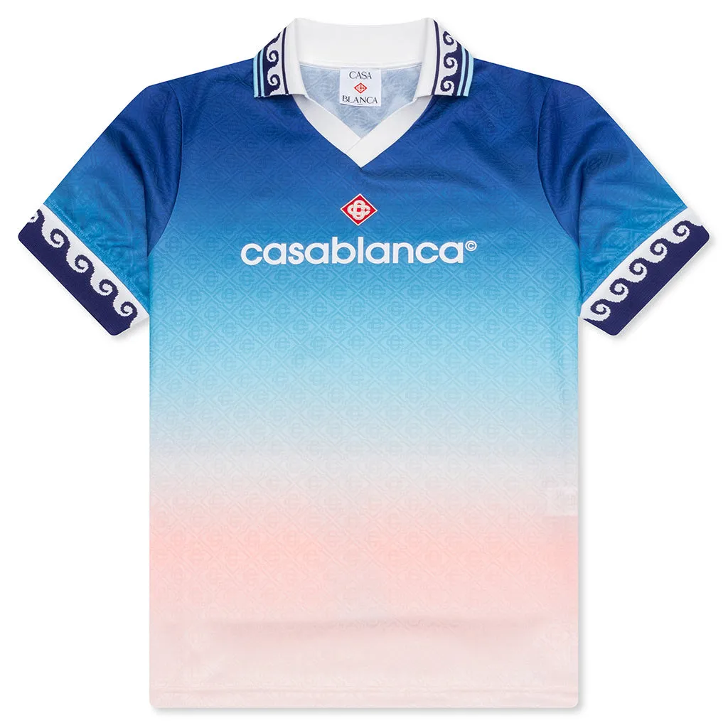 Gradient S/S Football Shirt - Blue