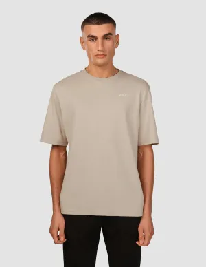 Heavy Box Fit T-shirt Legacy Stone Beige