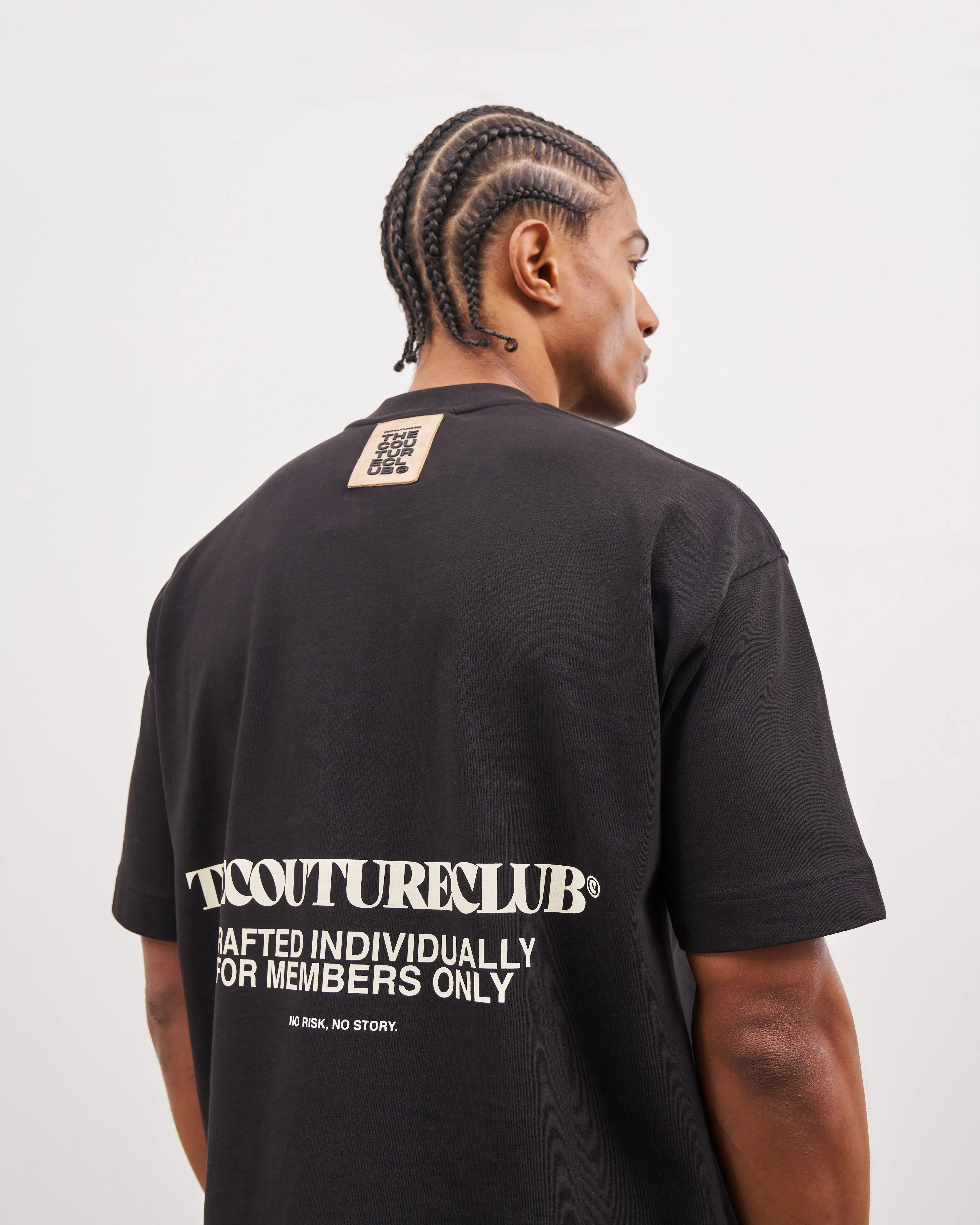 HEAVYWEIGHT COPYRIGHT T-SHIRT - BLACK