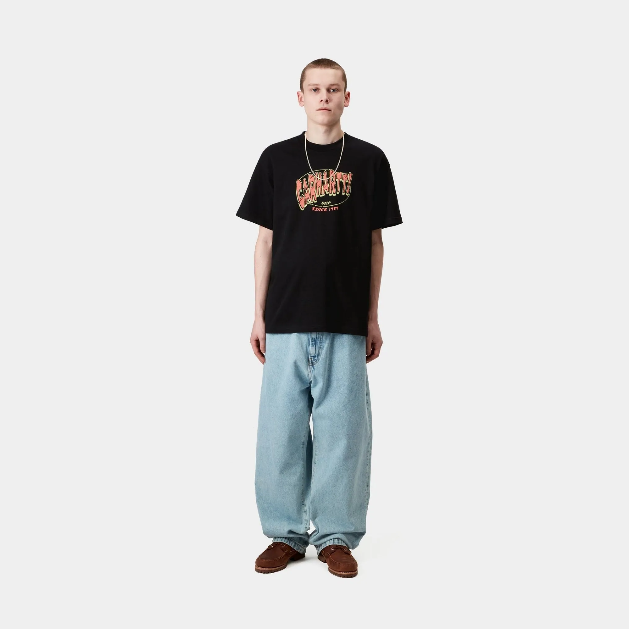 Hot Script T-Shirt | Black