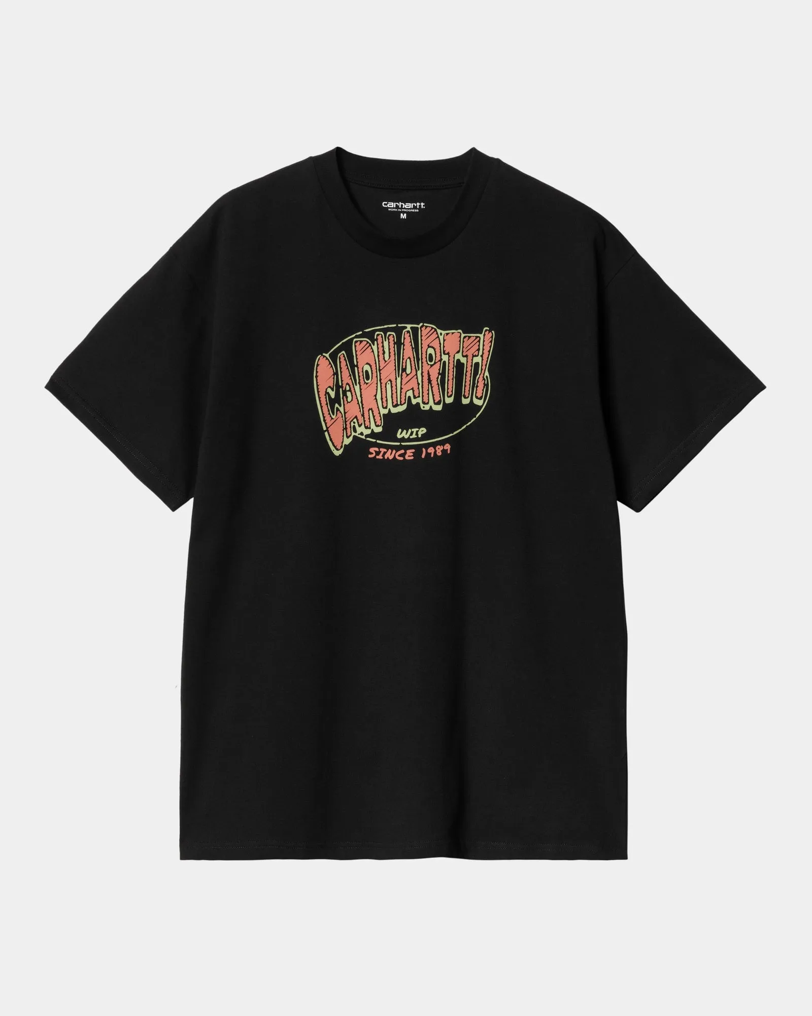 Hot Script T-Shirt | Black