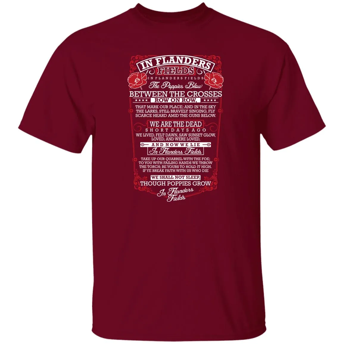 In Flanders Fields In Flanders Fields Shirt