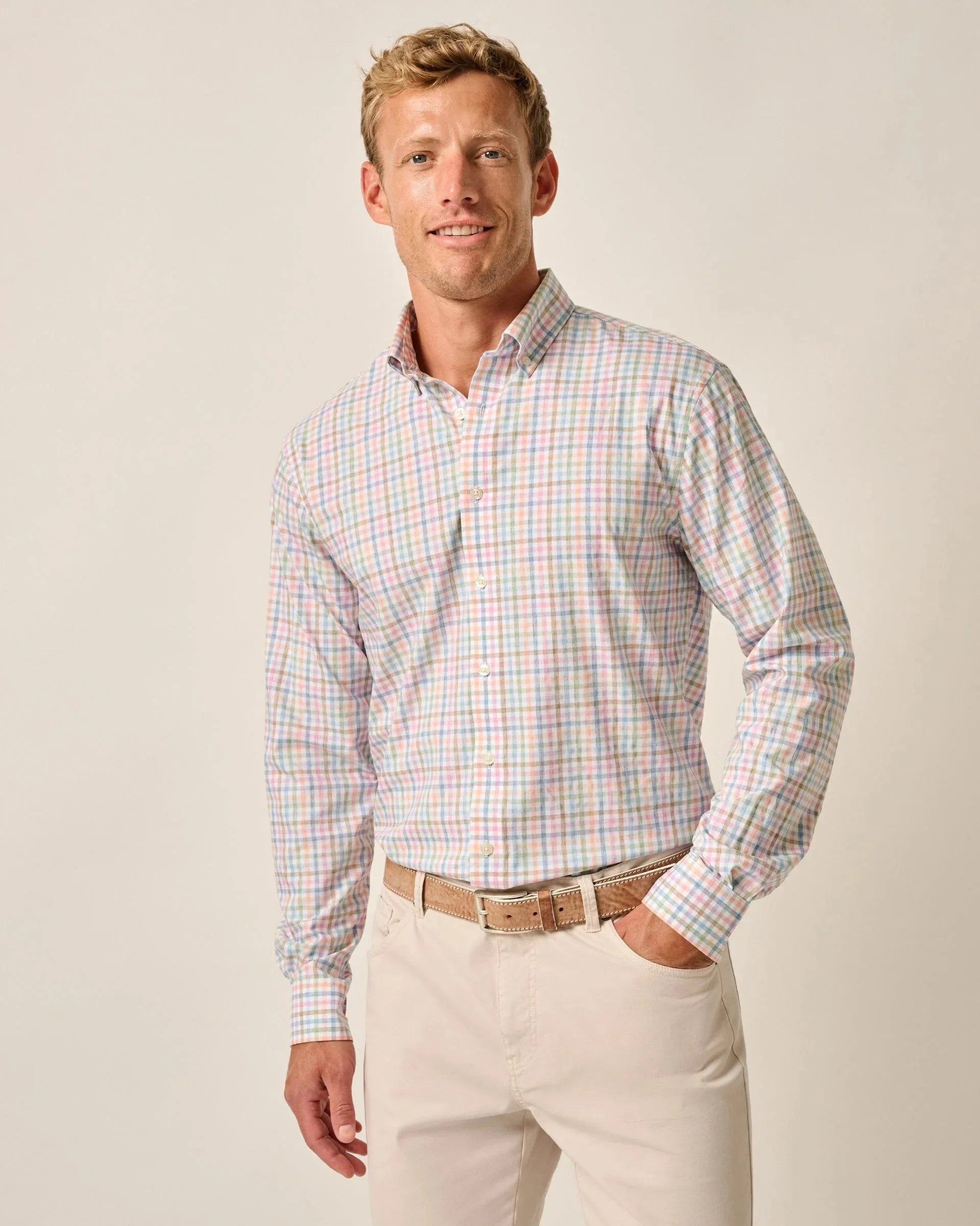 Johnnie-O Performance Button Up Shirt - Kyler