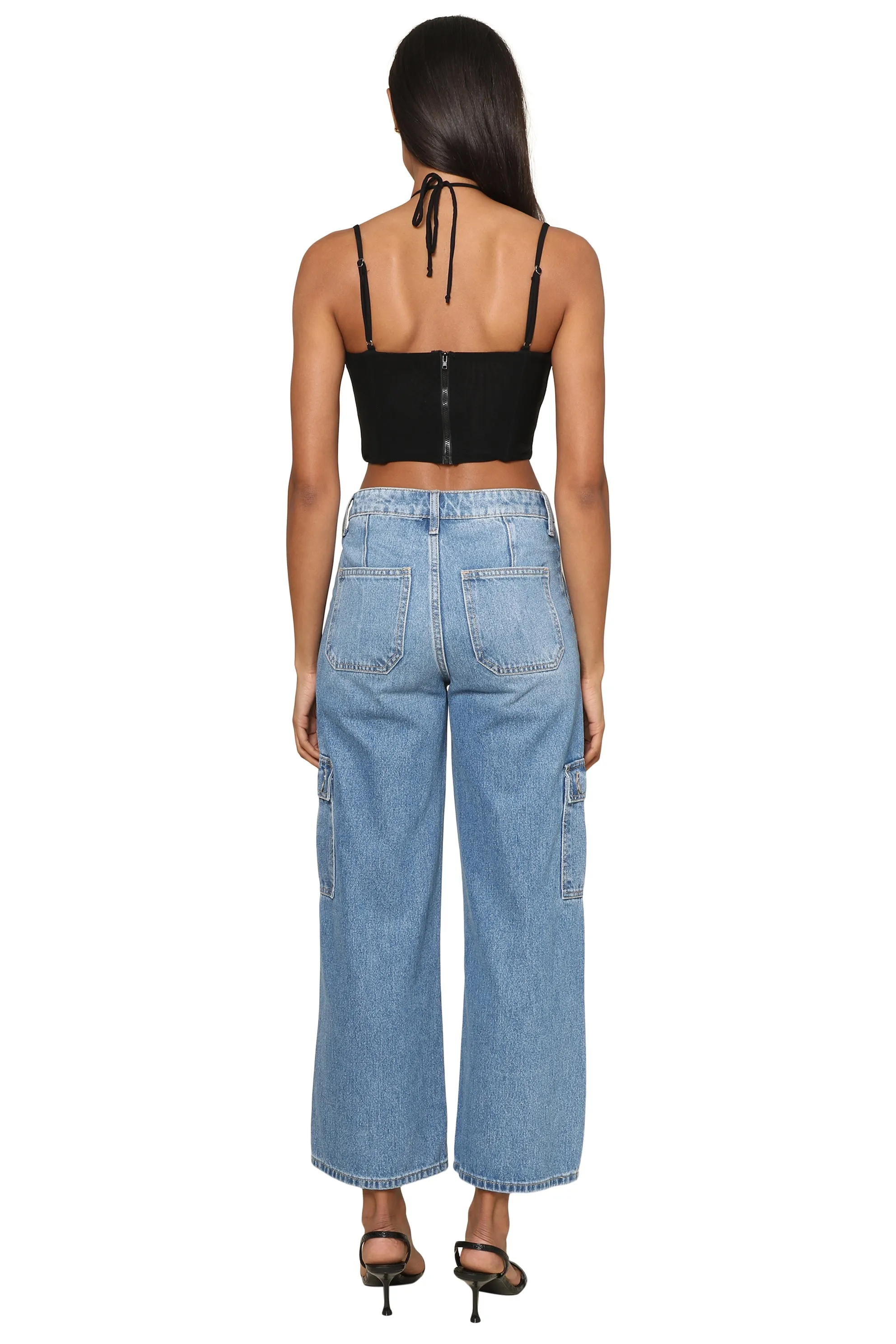 Kaia Mesh Corset Top