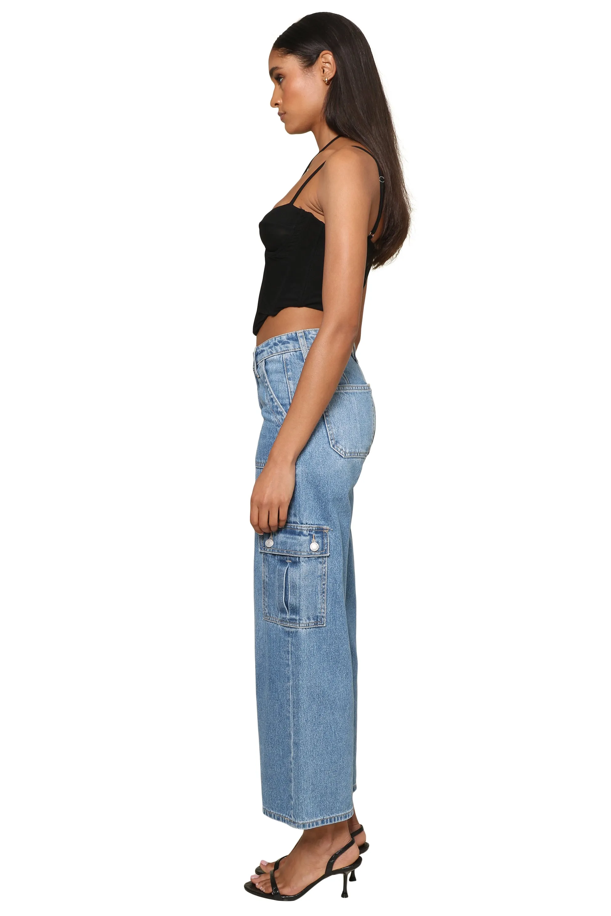 Kaia Mesh Corset Top