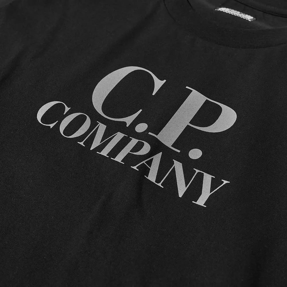 Kids CP Company Black Goggle T-Shirt