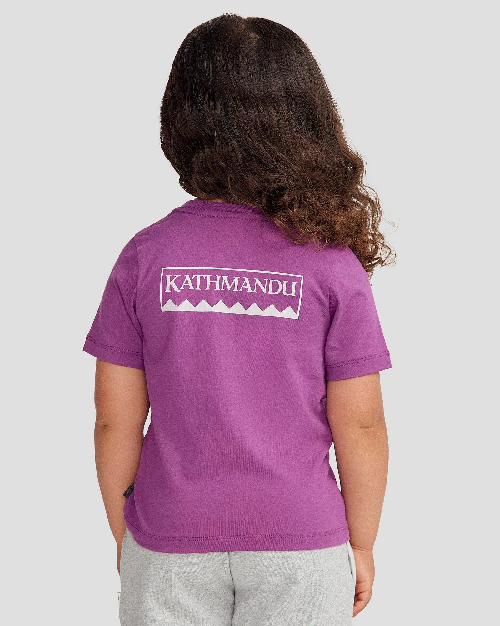 Kids' Heritage Organic Cotton T-shirt - Washed Berry