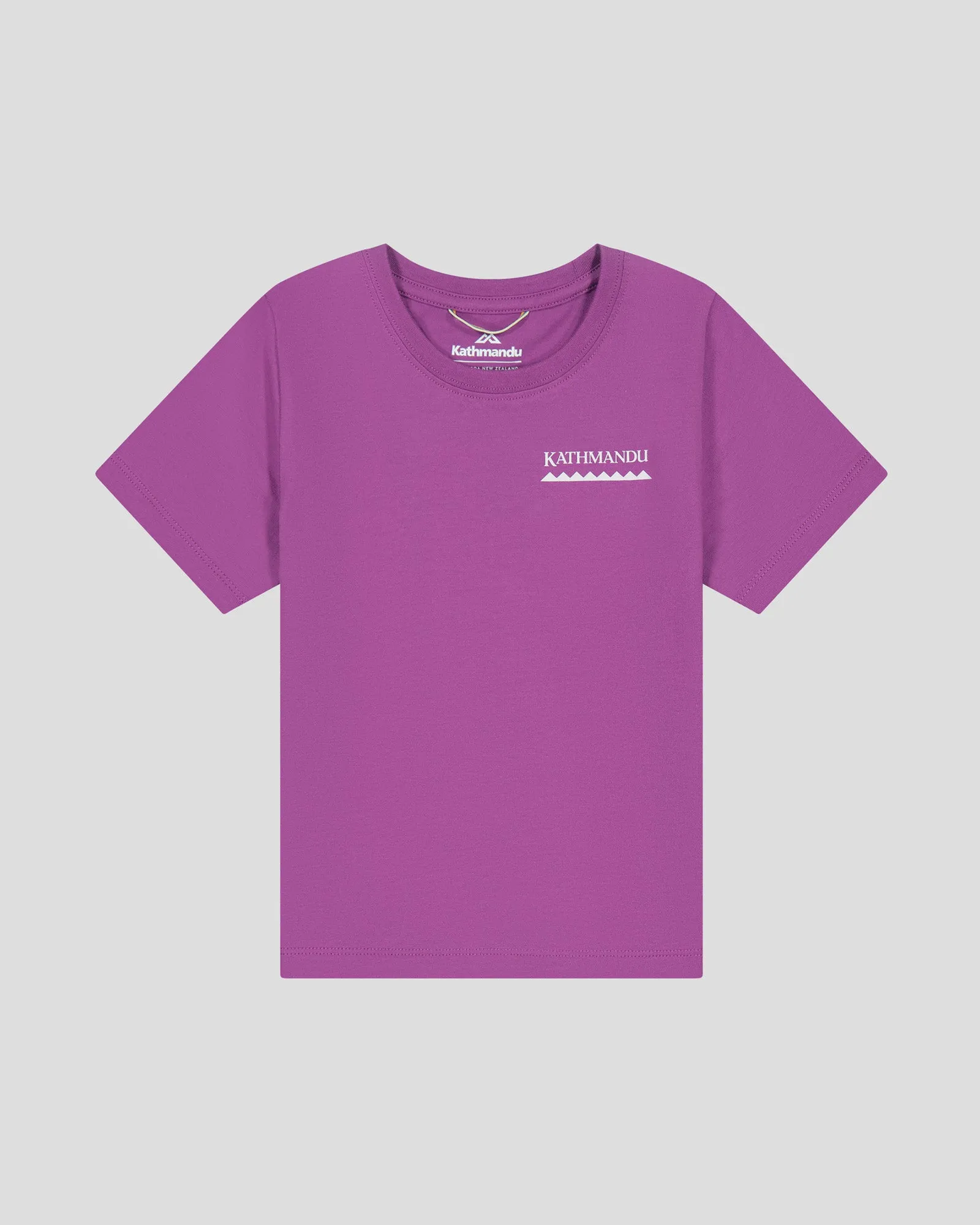 Kids' Heritage Organic Cotton T-shirt - Washed Berry