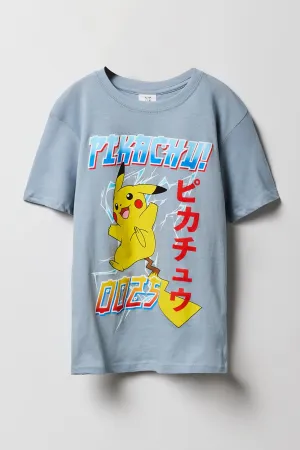 Kids Pikachu 0025 Graphic T-Shirt