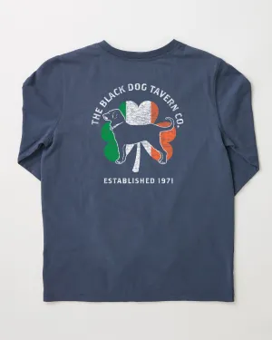 Kids Shamrock Flag Longsleeve Tee
