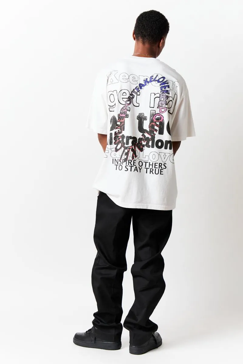 KOFL Don't Change Tee - BLANC WHITE