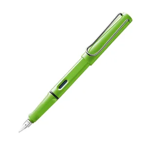 Lamy Safari Green ABS Plastic Body Fountain Pen