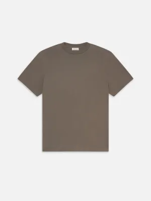 Light Cotton Tee -- Smoky Mocha