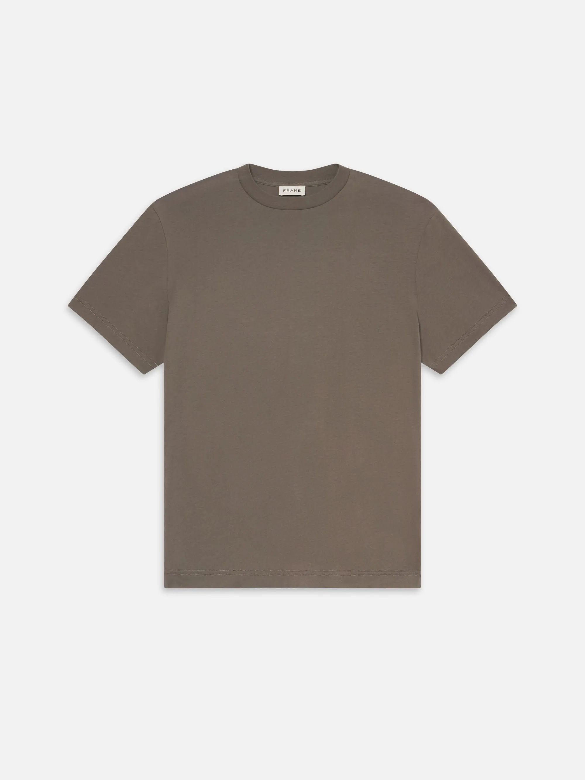 Light Cotton Tee -- Smoky Mocha