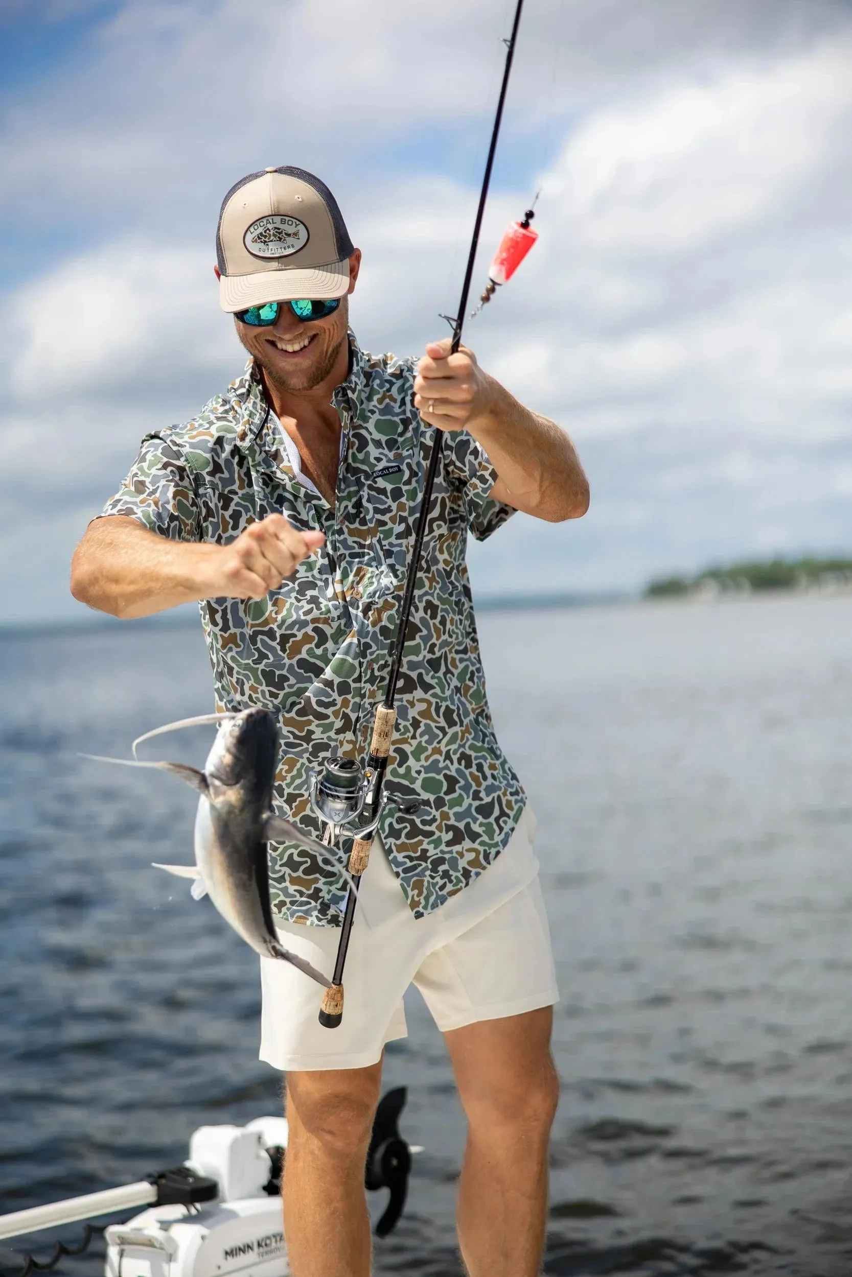 Local Boy Men's Backcountry Fishing Shirt