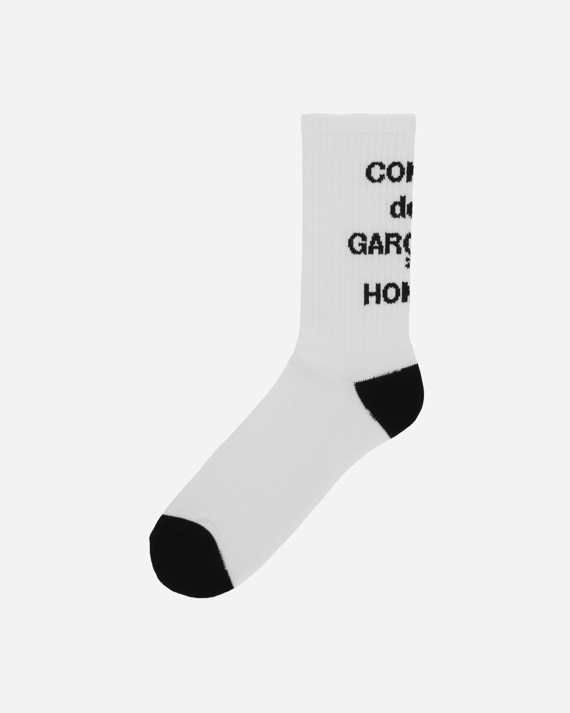 Logo Socks White