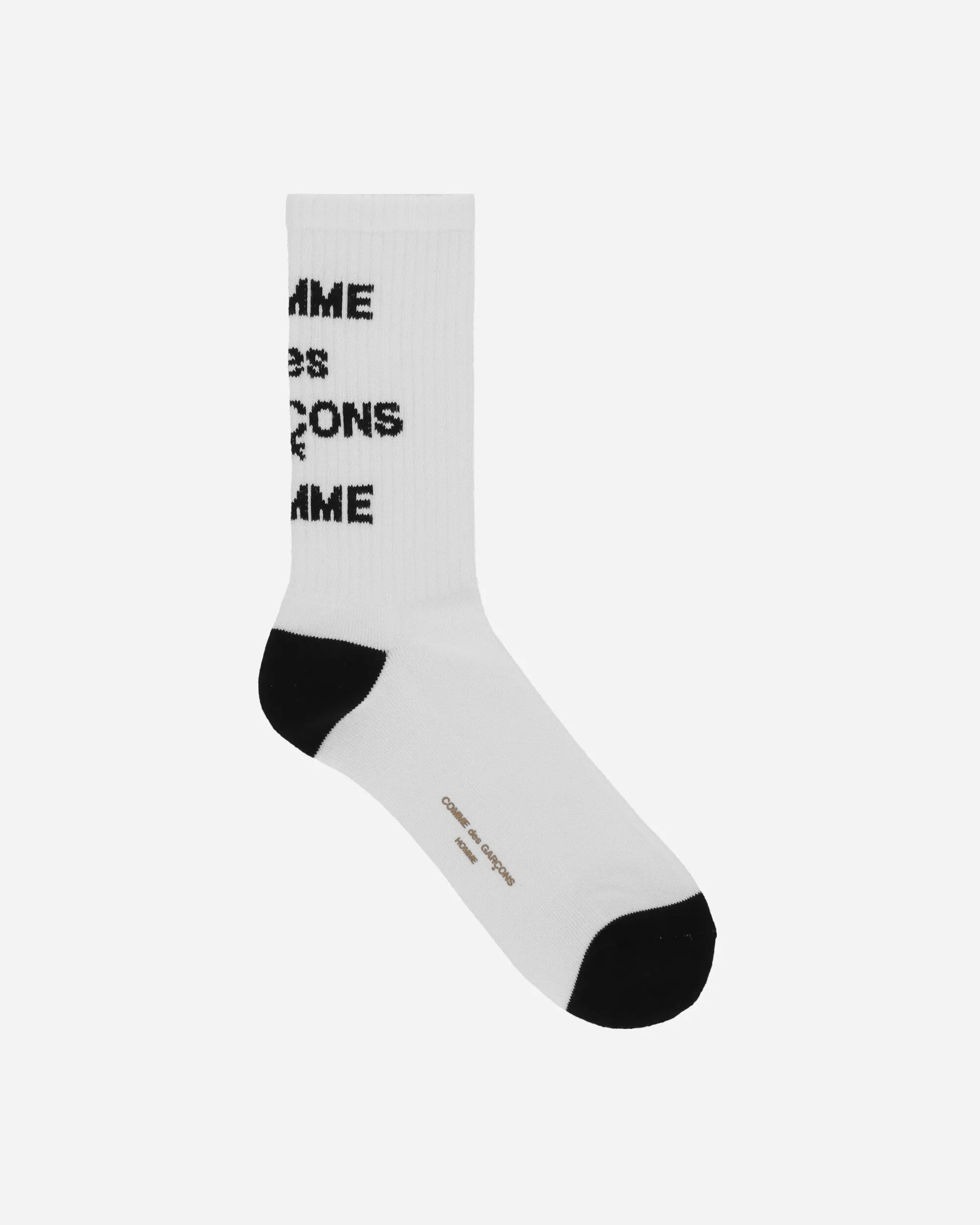 Logo Socks White