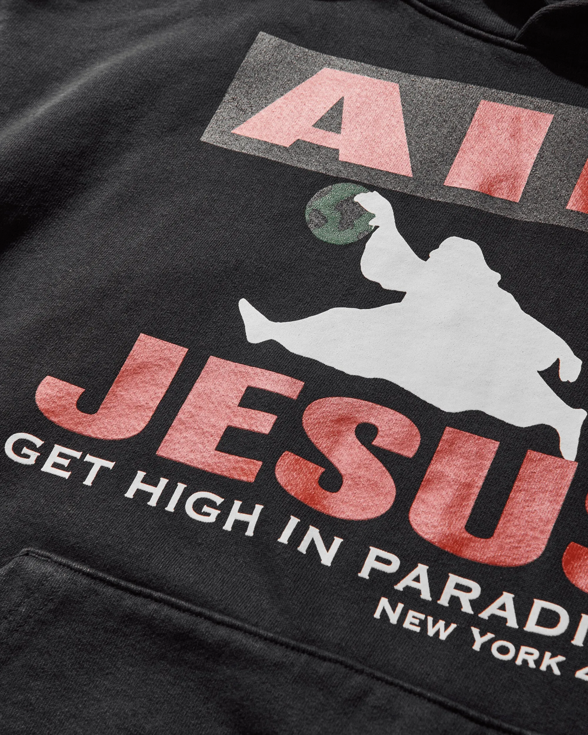 Men's Air Jesus Hoodie Black