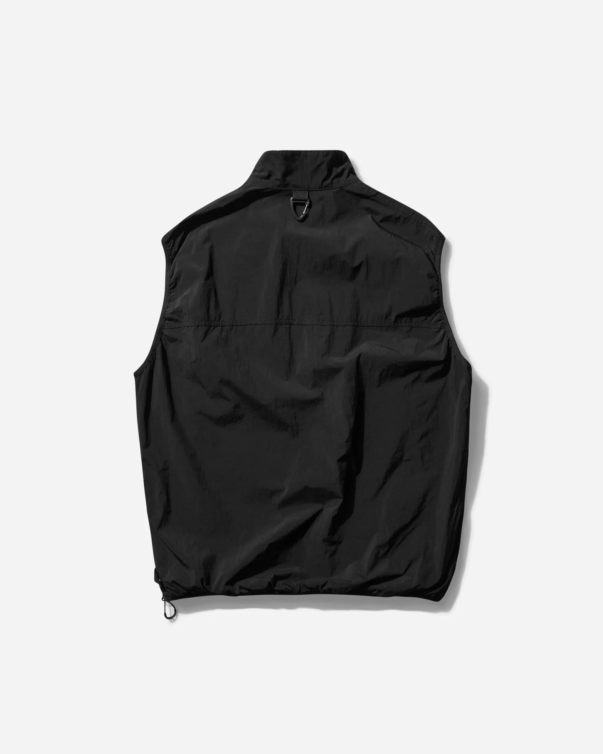 Men's Half Zip-Up Vest Black