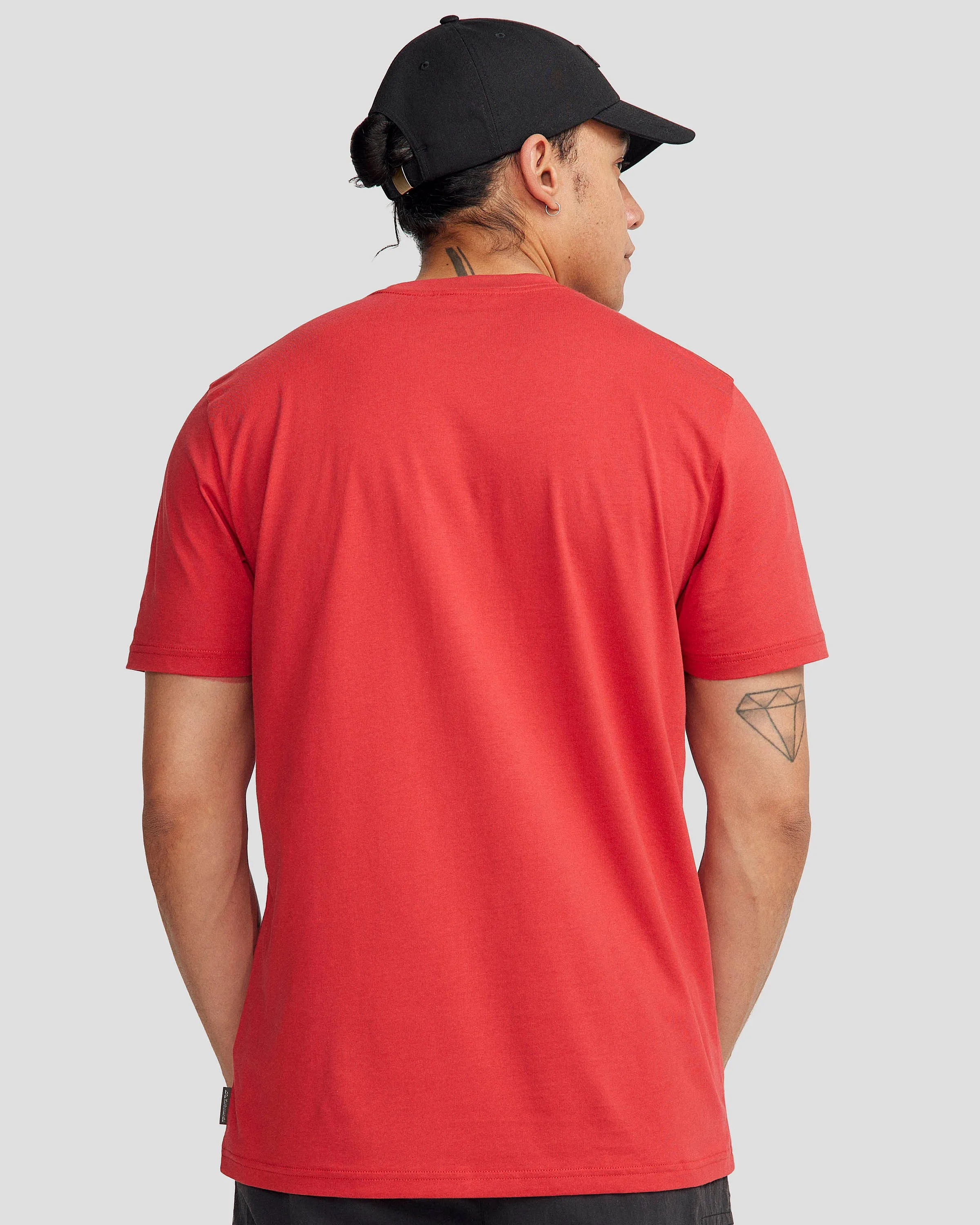 Men's Logo Organic Cotton T-shirt - Classic Red