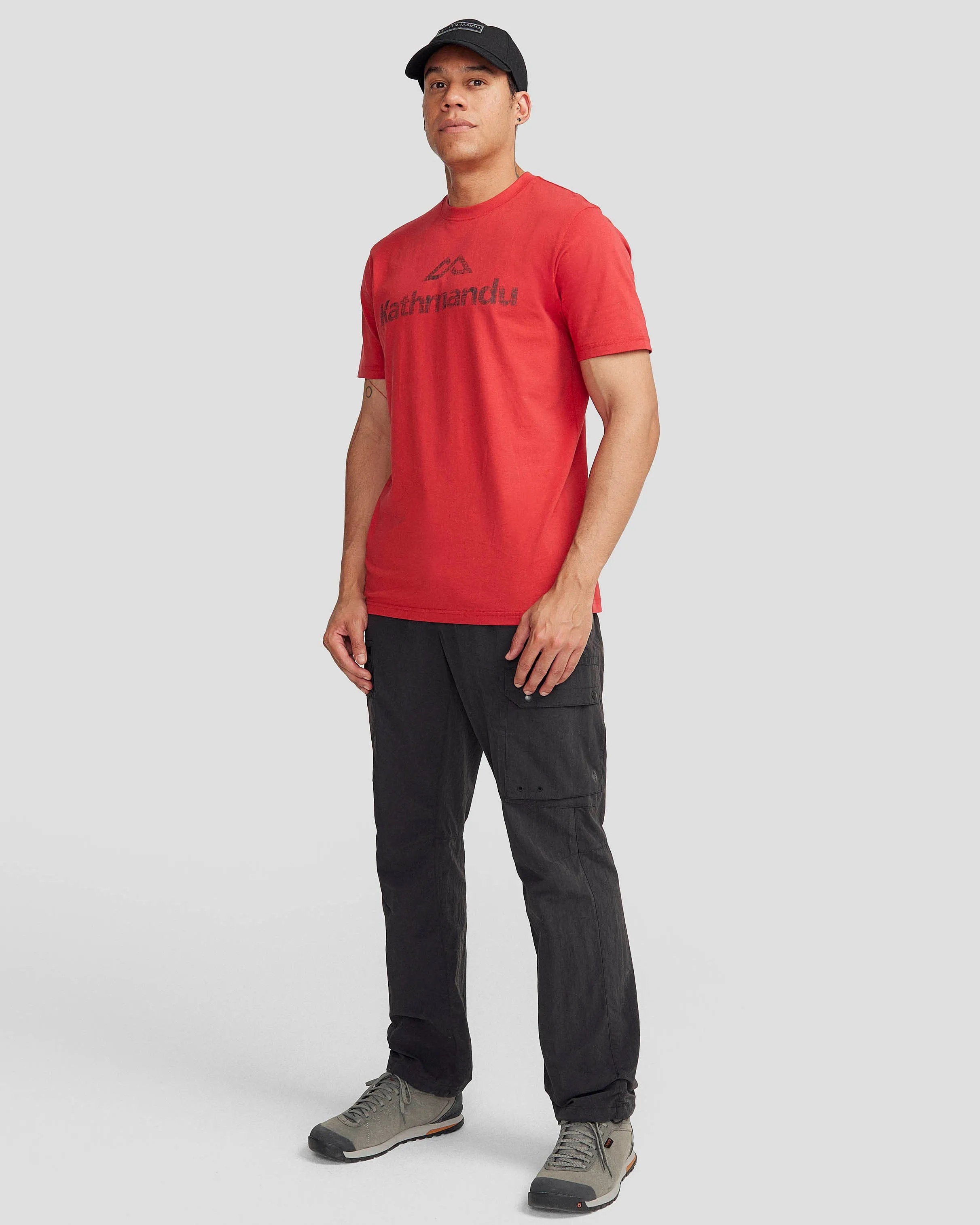 Men's Logo Organic Cotton T-shirt - Classic Red