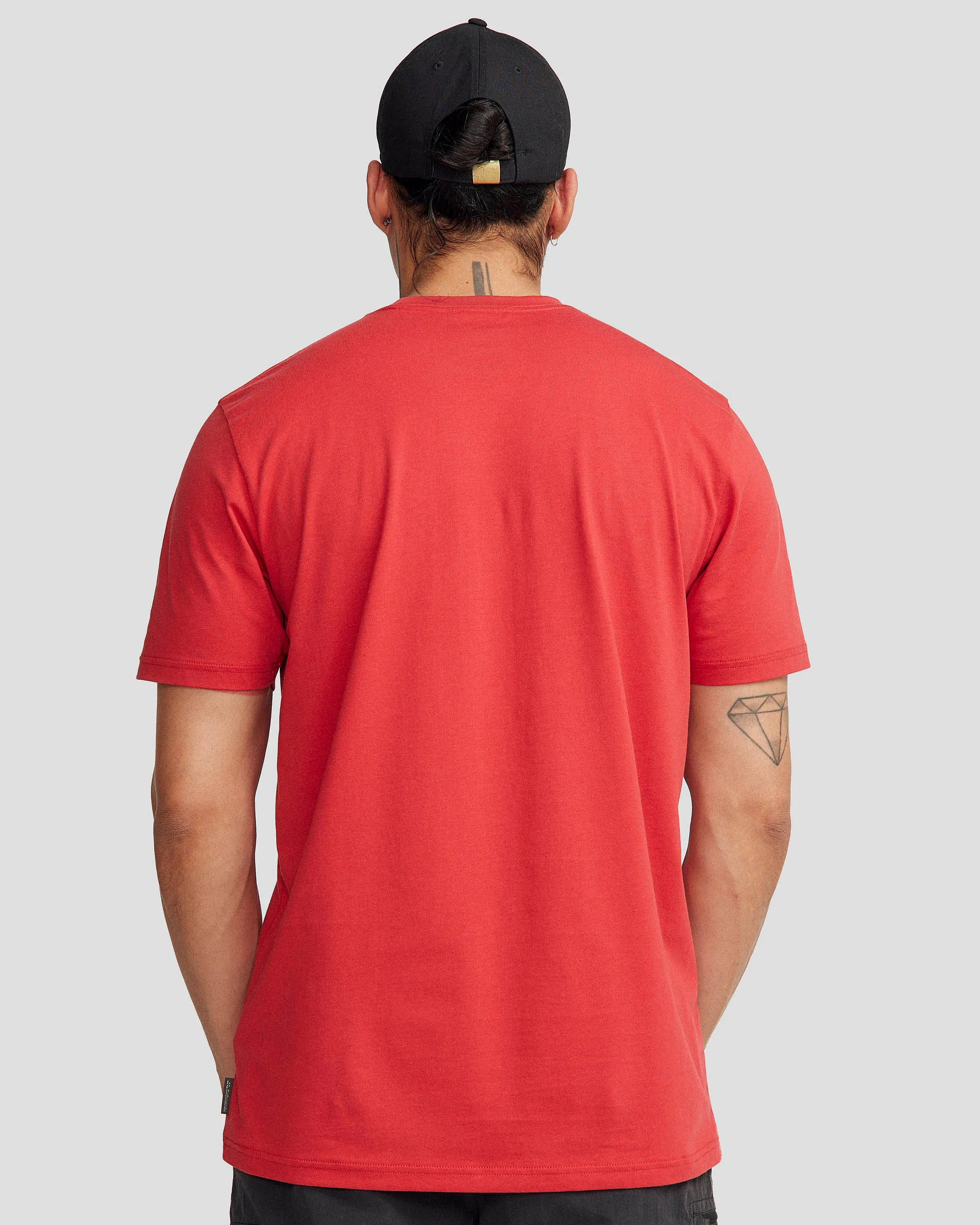 Men's Logo Organic Cotton T-shirt - Classic Red