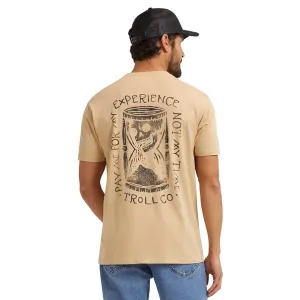 Men's Pay Time T-Shirt, Tan