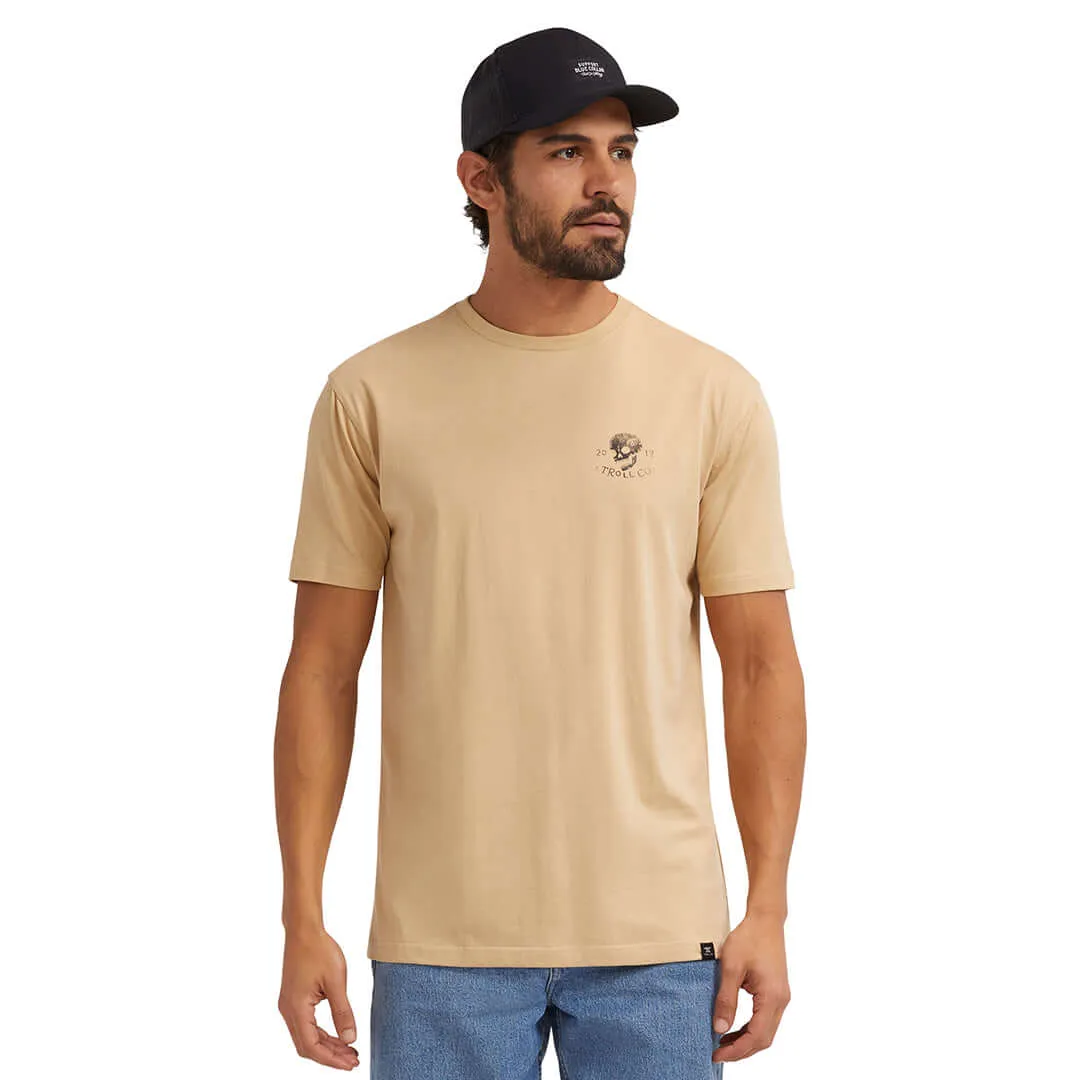 Men's Pay Time T-Shirt, Tan