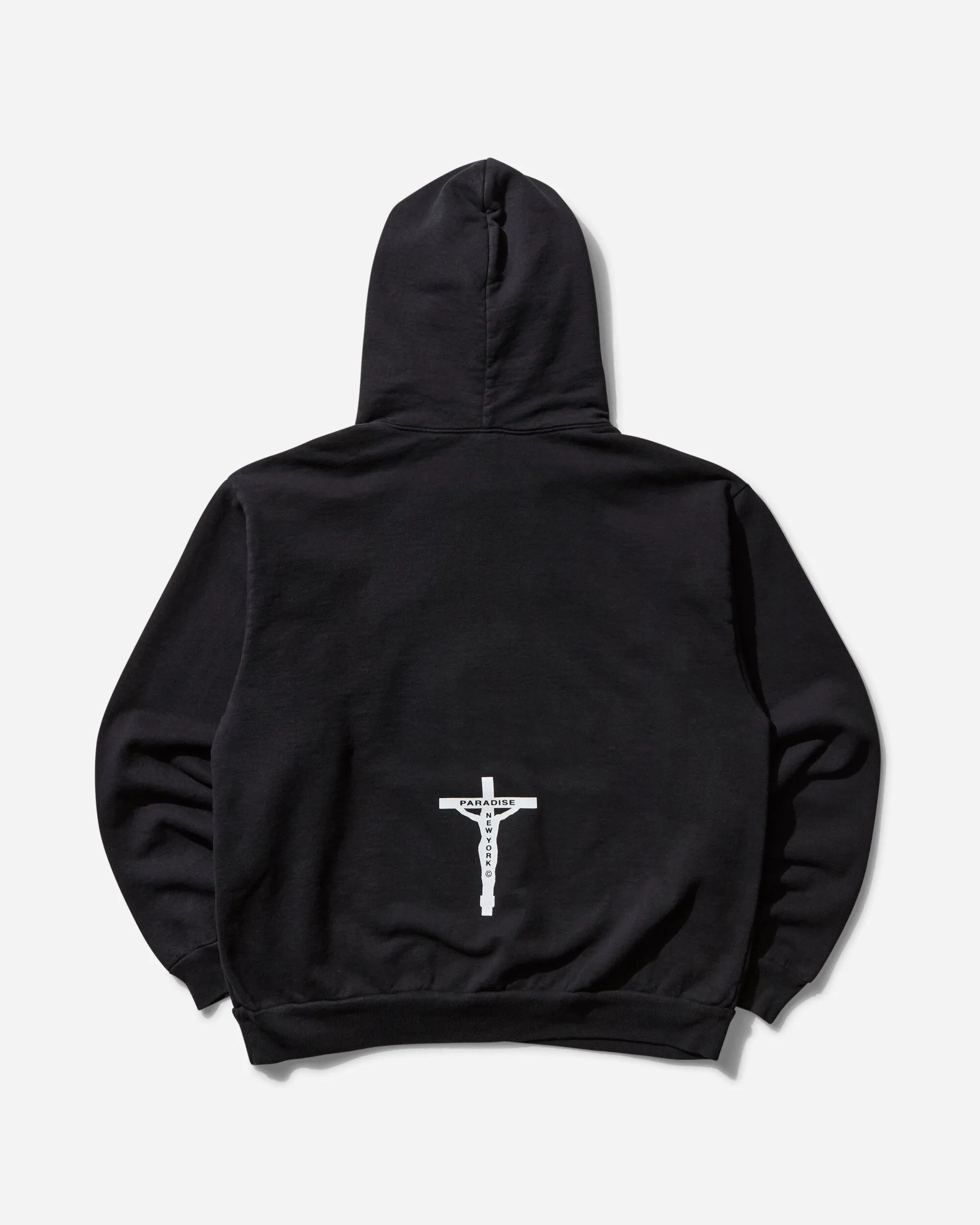 Men's Smiley Jesus Hoodie Black