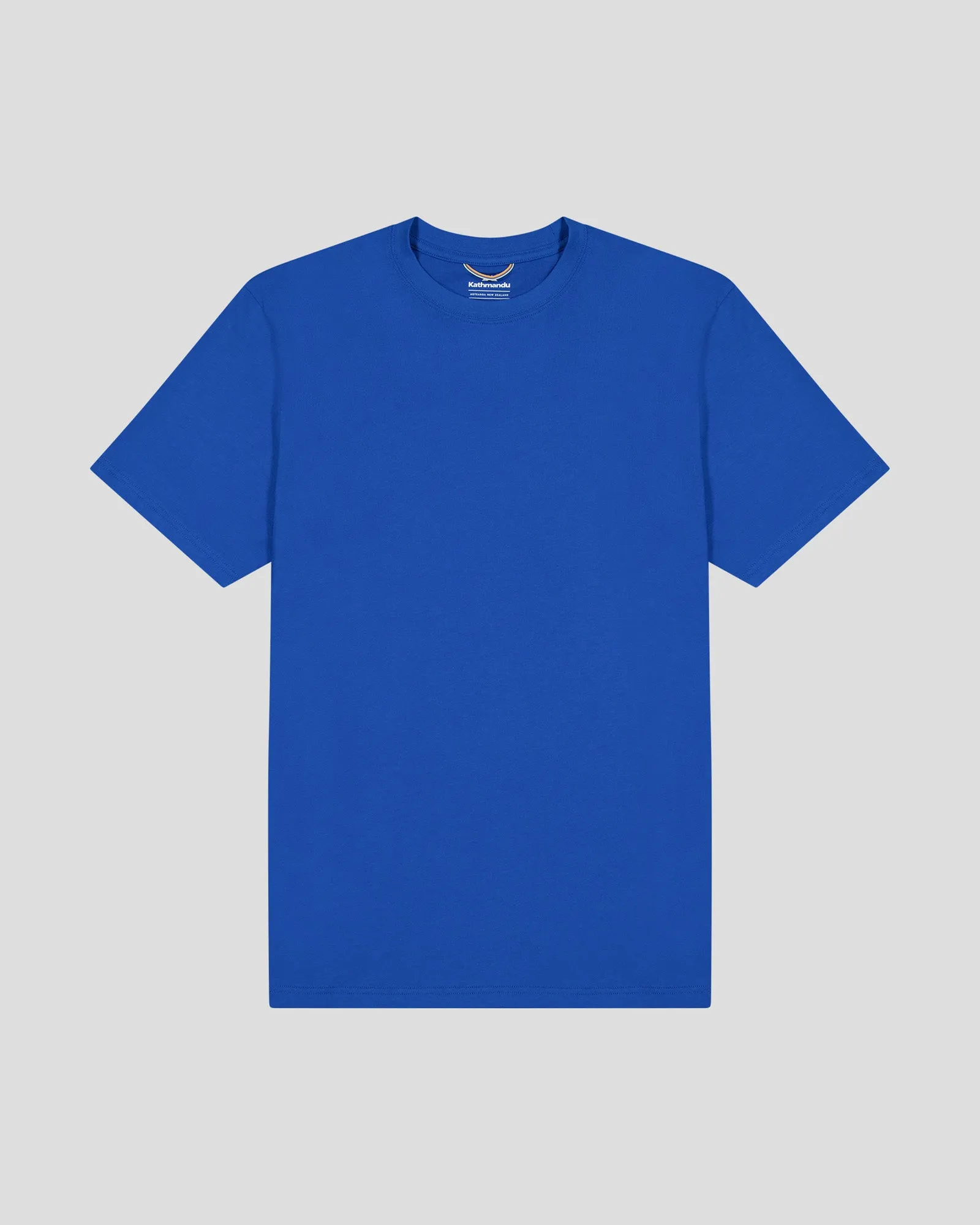 Men's Solid Organic Cotton T-shirt - Peak Blue