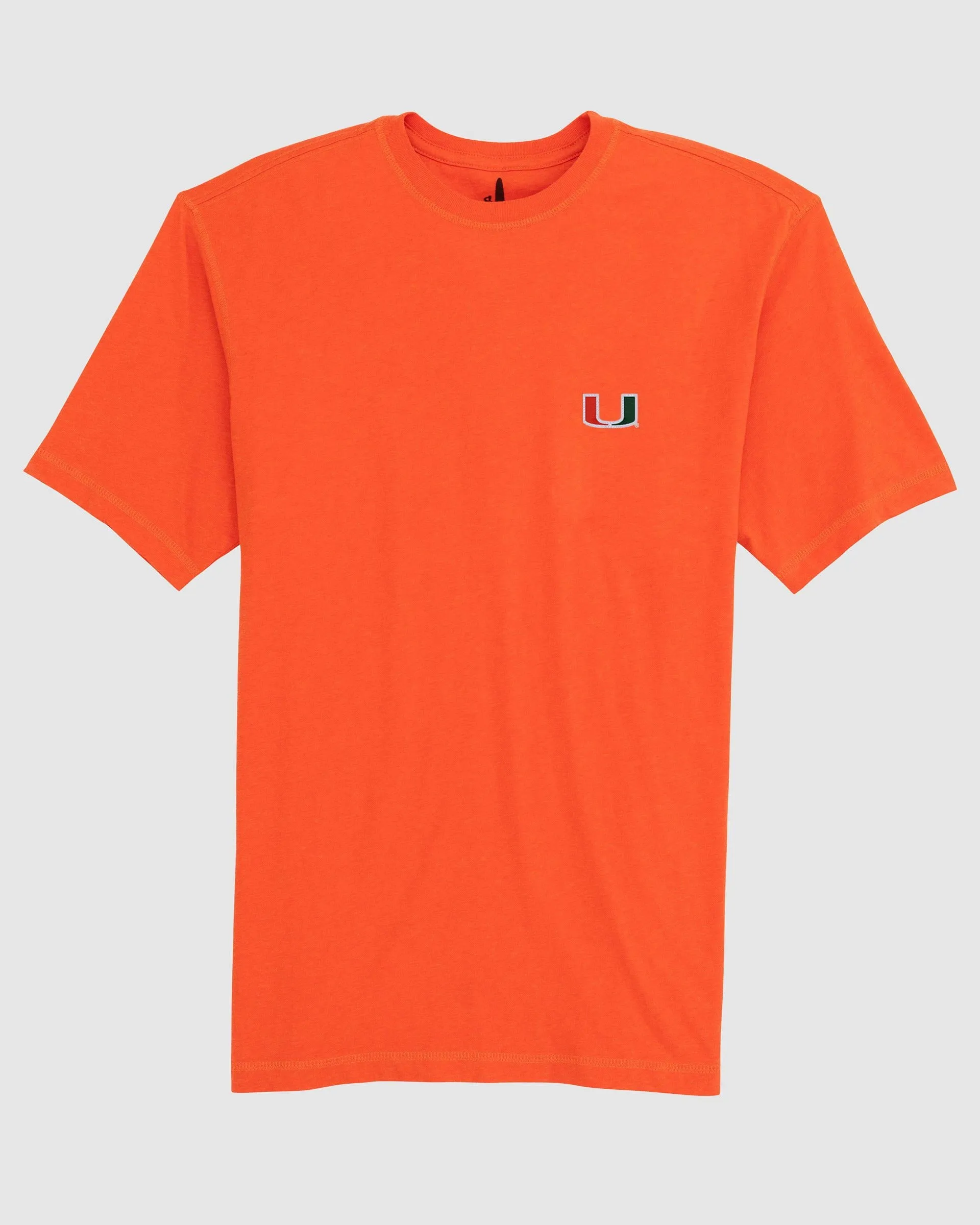 Miami Heathered Spencer Cotton T-Shirt