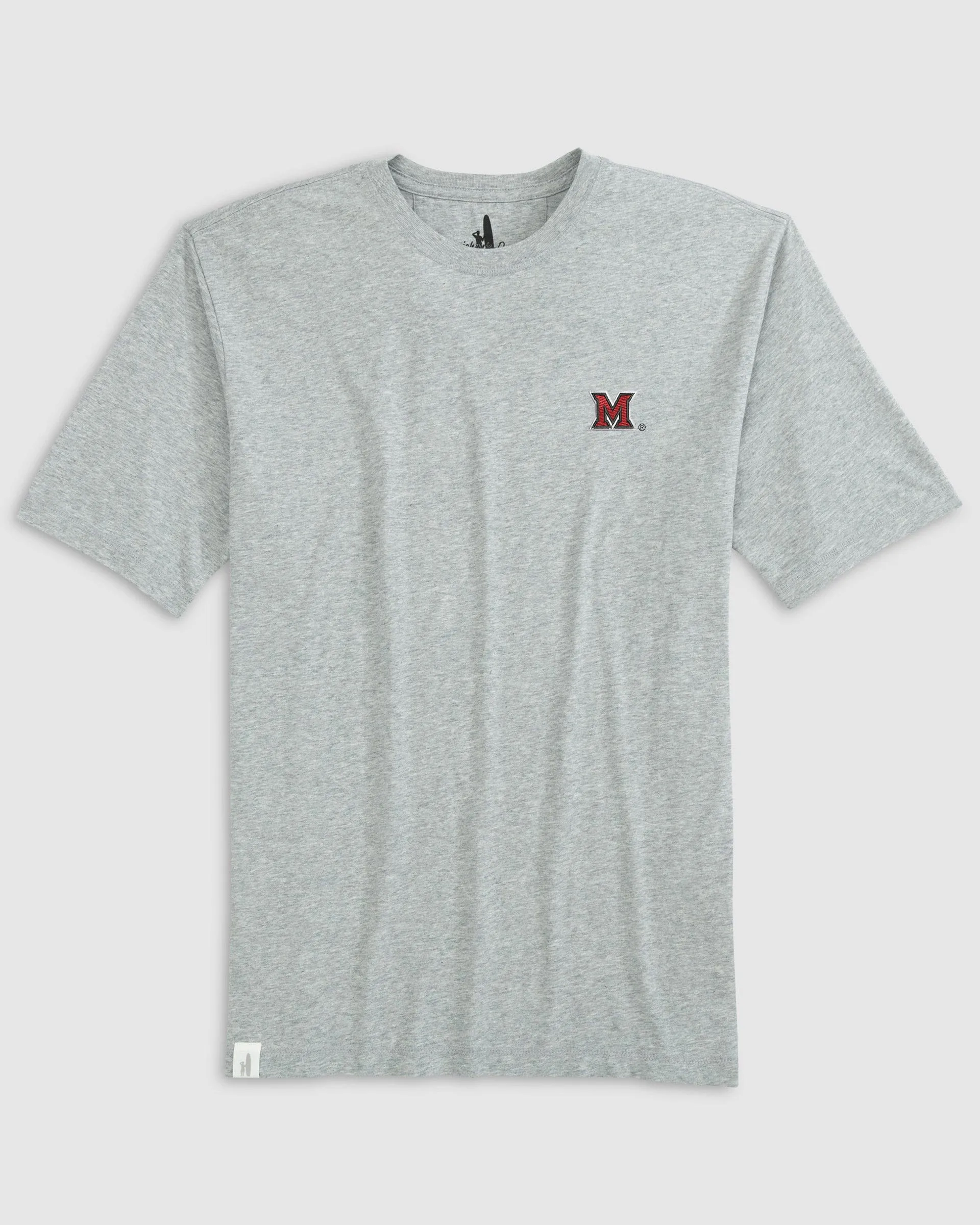 Miami of Ohio Heathered Spencer Cotton T-Shirt