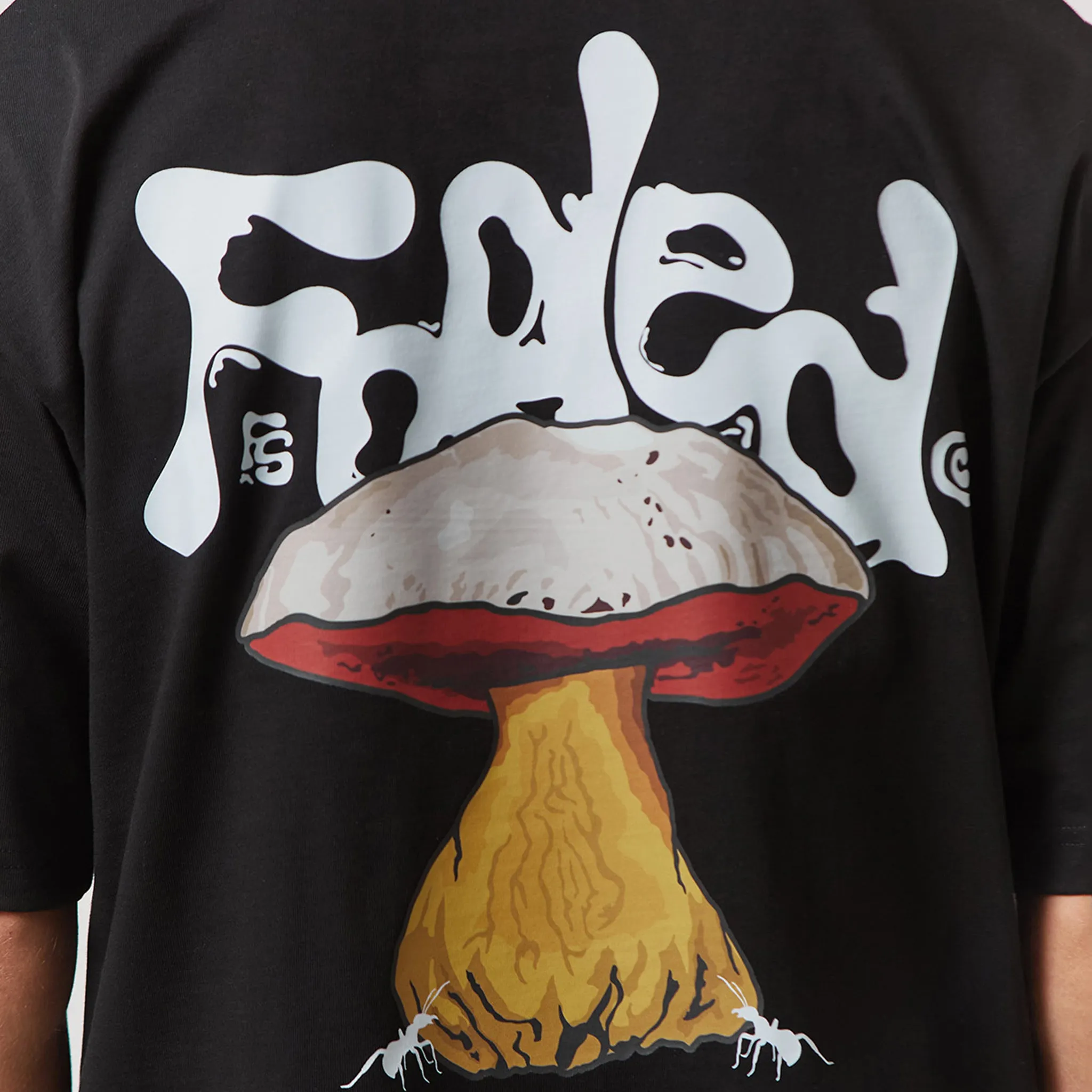 Mushroom T-Shirt | Black