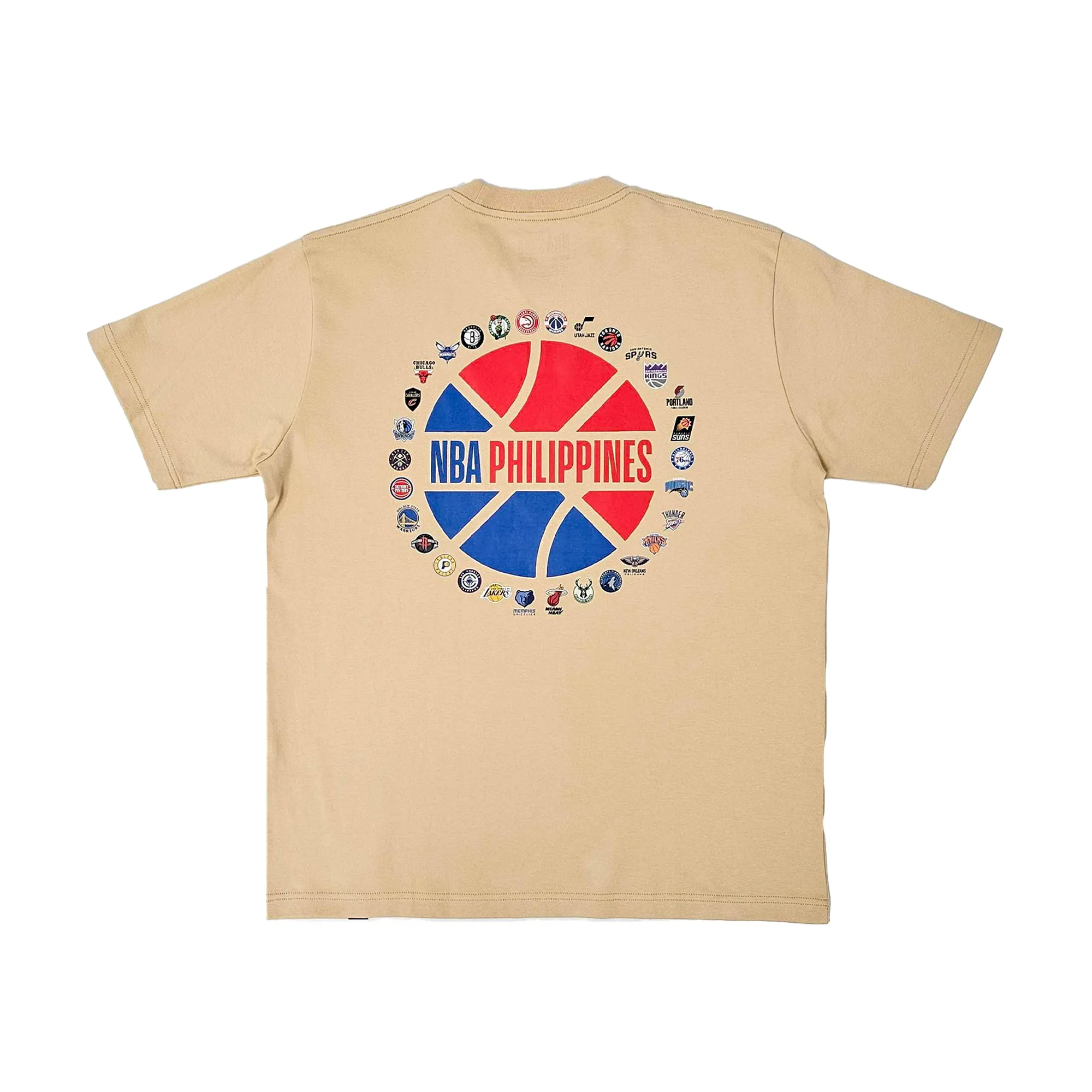 NBA Philippines All Team Tee - Cream