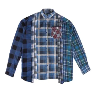 Needles Flannel 7 Cuts Wide Shirt #QV396-2 One Size