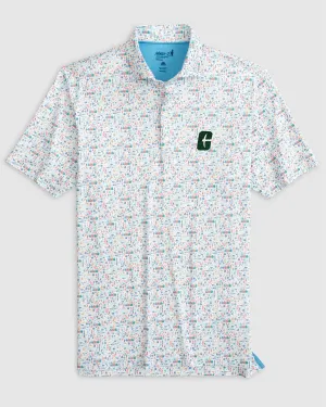North Carolina Charlotte Sweet Carolinas Printed Jersey Performance Polo