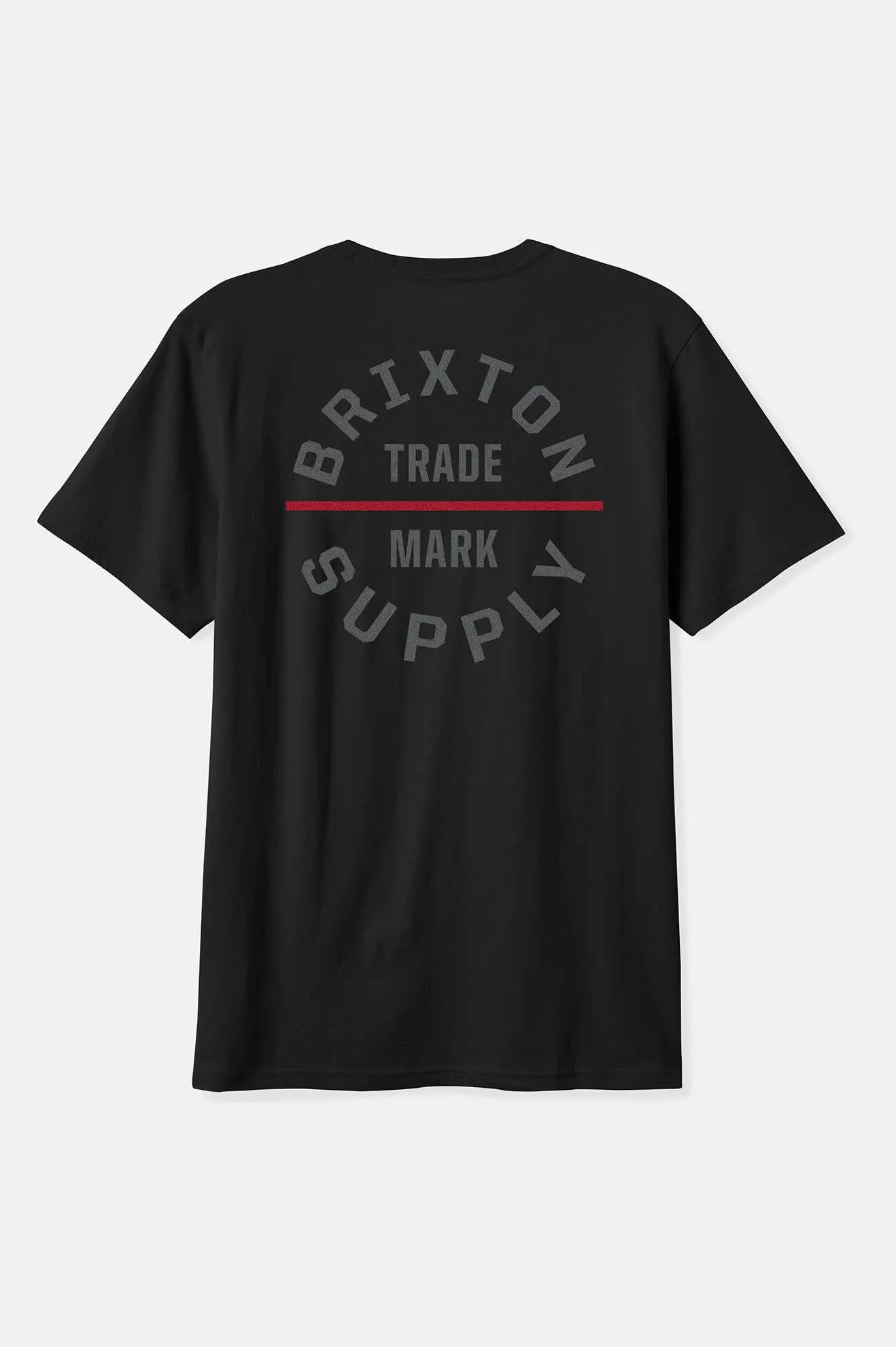 Oath V S/S Standard T-Shirt - Black/Charcoal/Dark Red