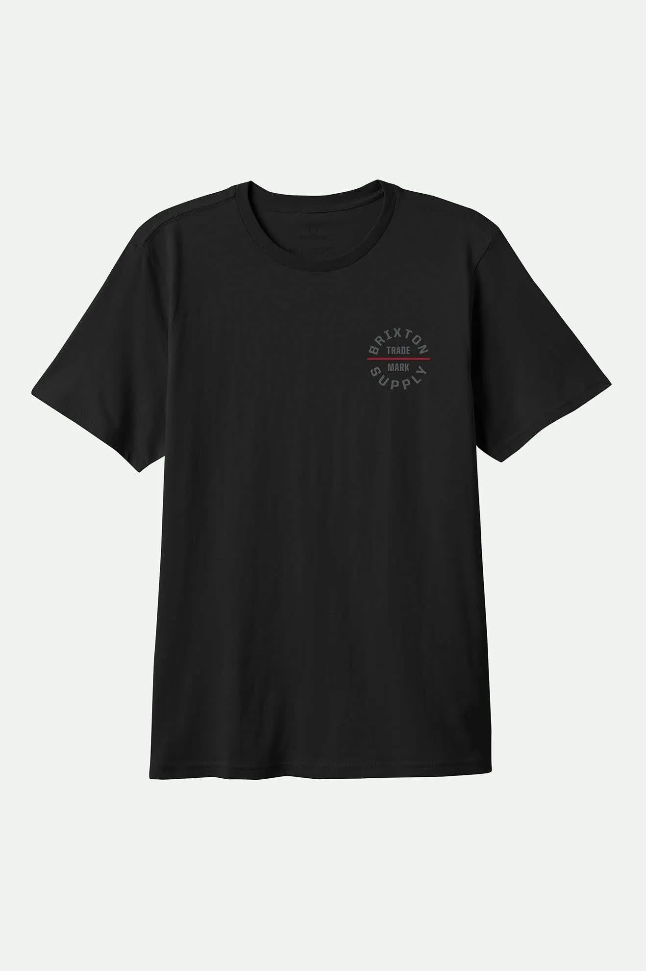 Oath V S/S Standard T-Shirt - Black/Charcoal/Dark Red