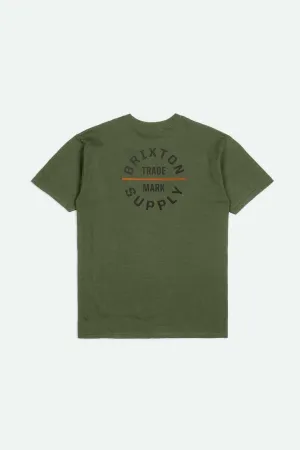 Oath V S/S Standard T-Shirt - Ivy Green/Washed Black/Rust