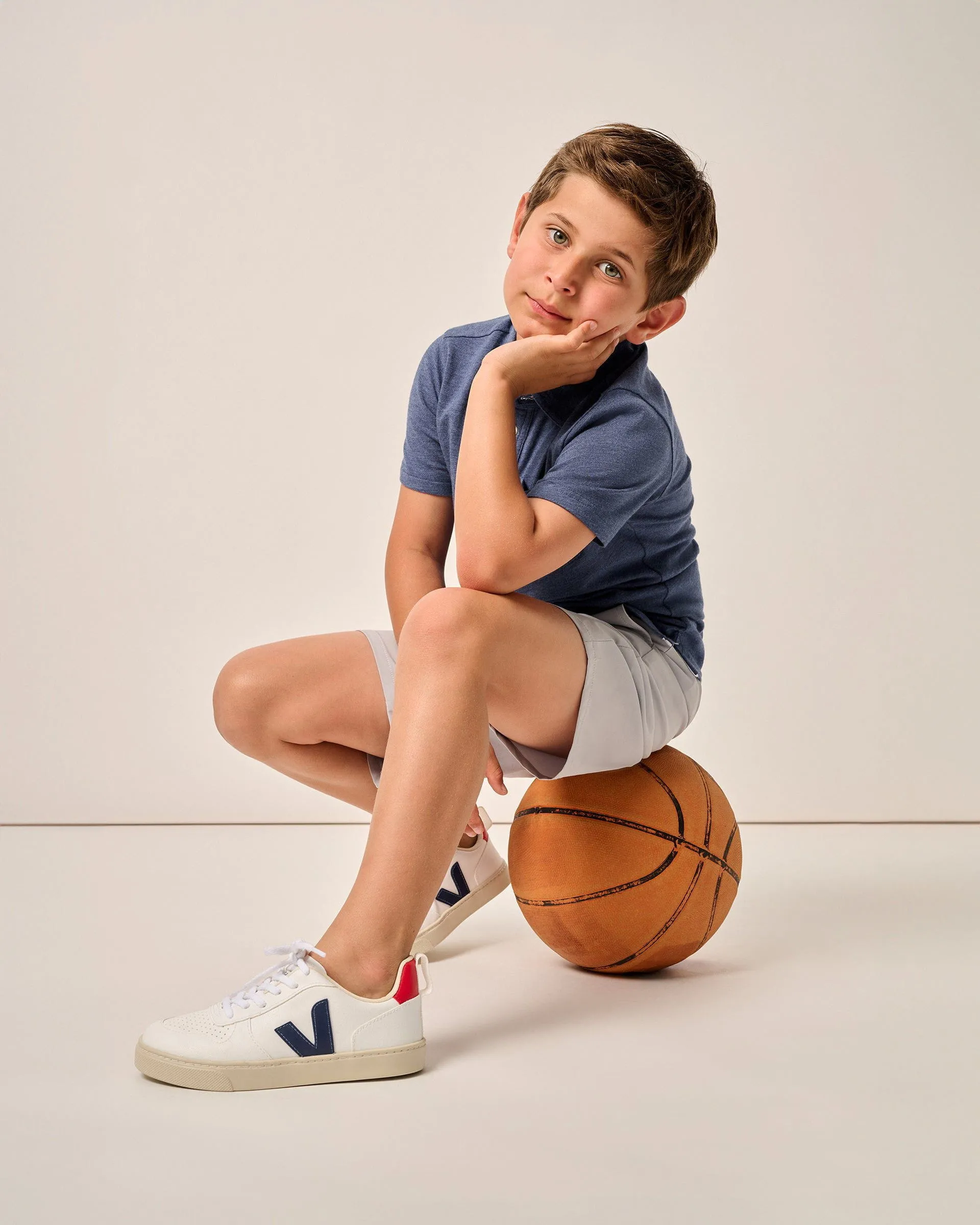 Original 4-Button Jr. Polo - Heathered 2.0