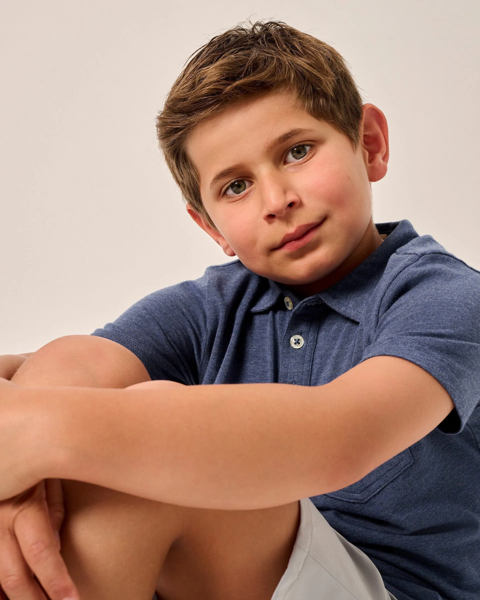 Original 4-Button Jr. Polo - Heathered 2.0