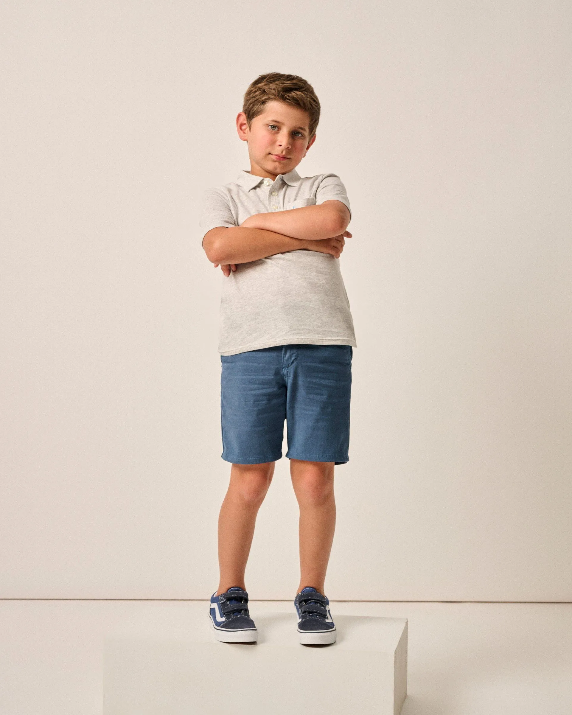 Original 4-Button Jr. Polo - Heathered 2.0