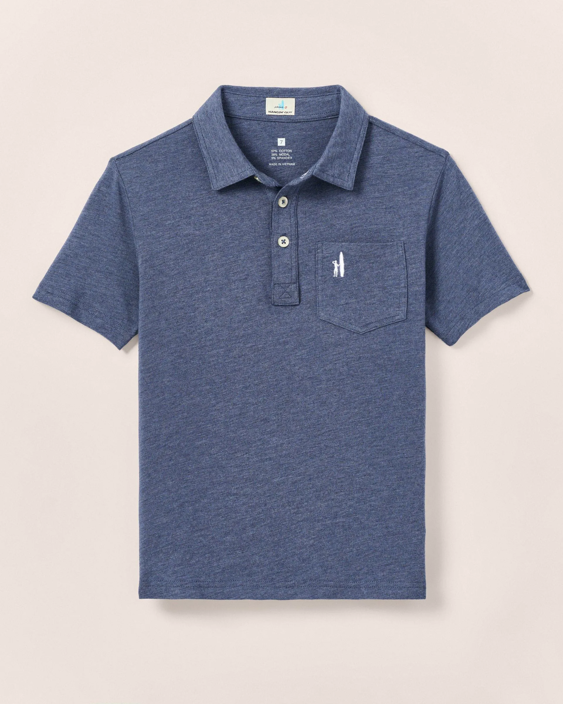 Original 4-Button Jr. Polo - Heathered 2.0