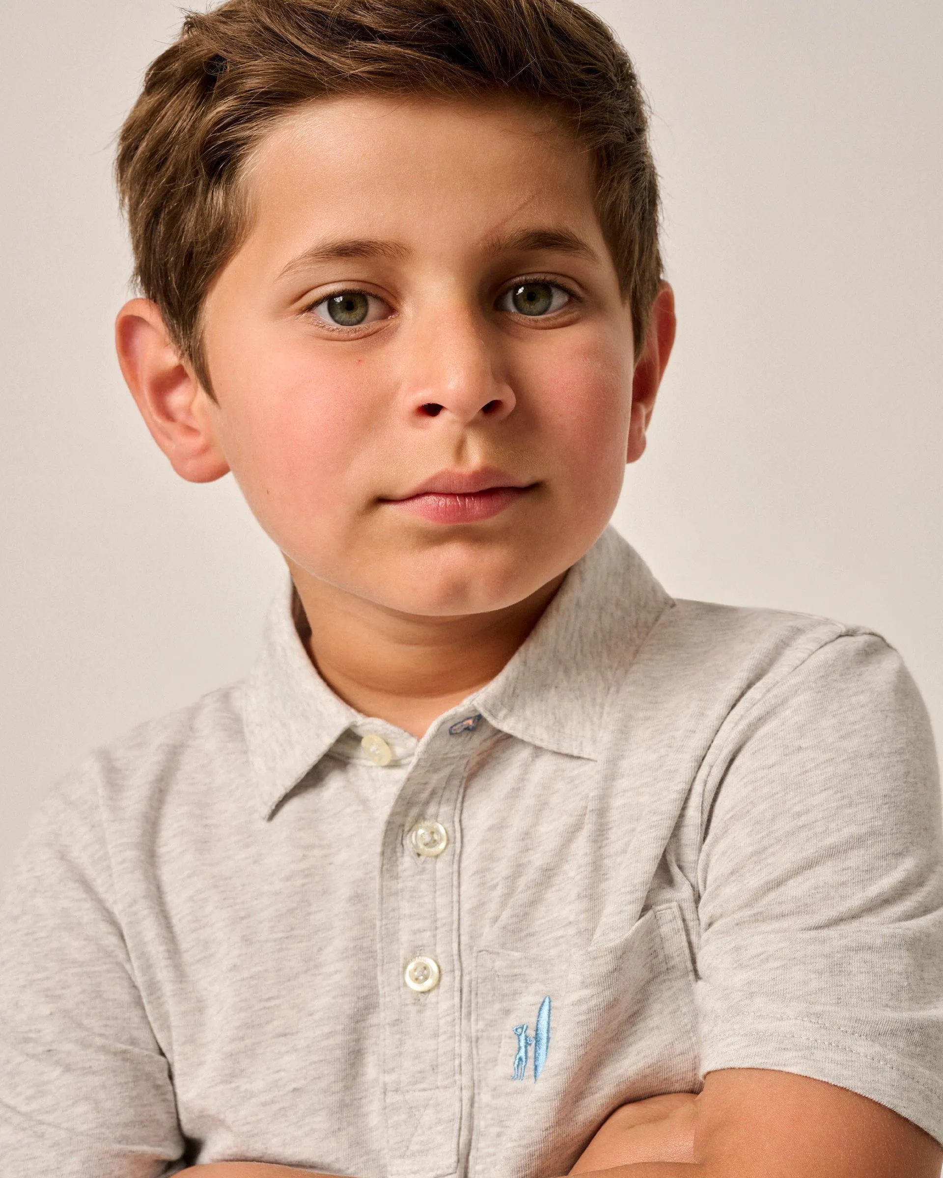 Original 4-Button Jr. Polo - Heathered 2.0