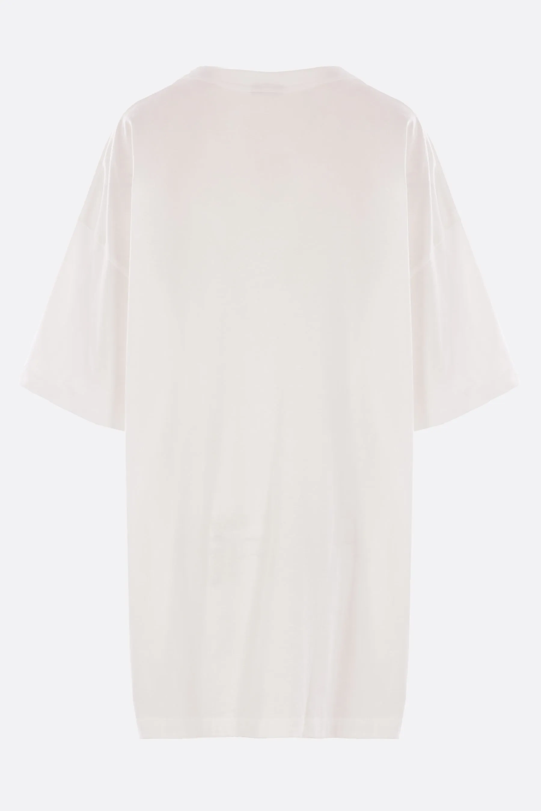 oversized cotton t-shirt with layered top