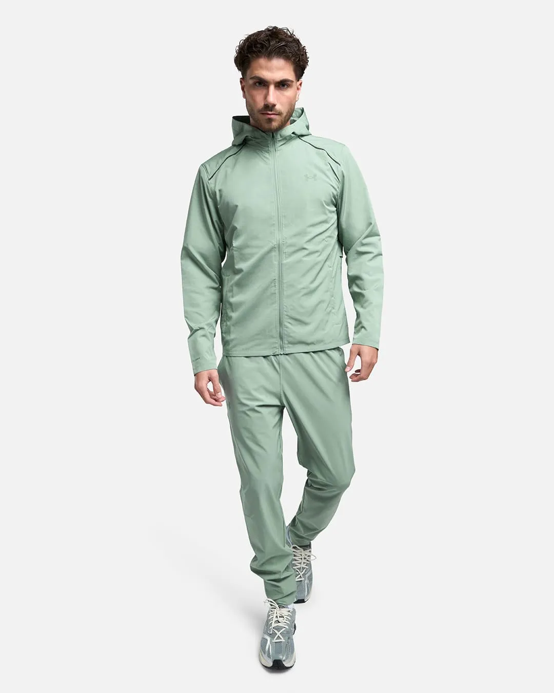 Pantalon de survêtement Under Armour Launch - Vert Pastel