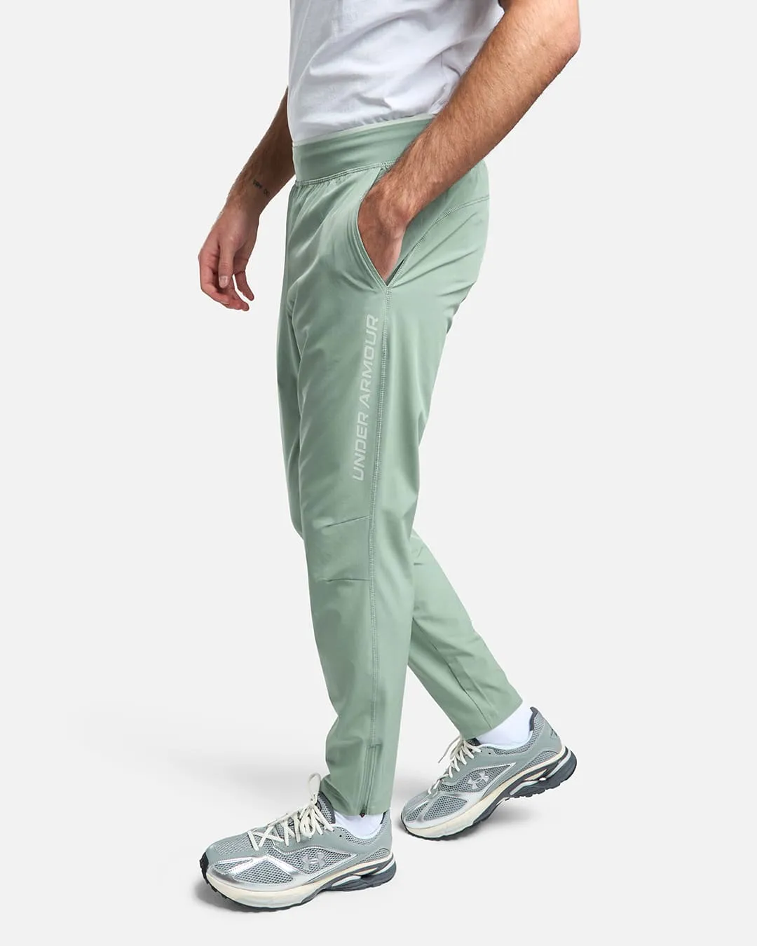 Pantalon de survêtement Under Armour Launch - Vert Pastel