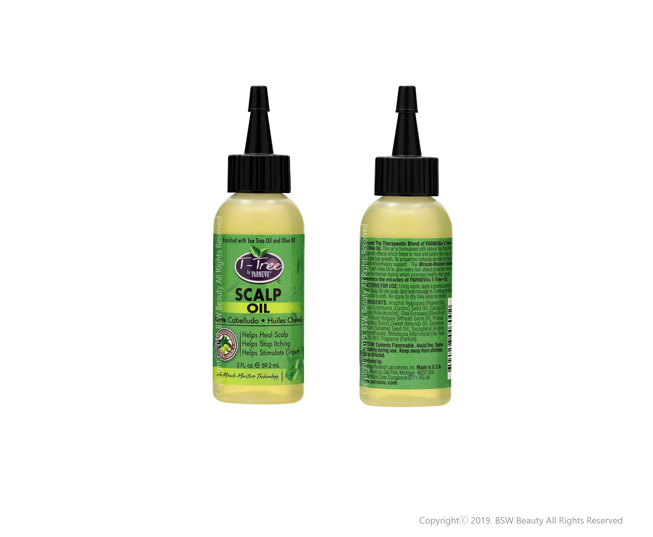 PARNEVU T-TREE SCALP OIL 2oz