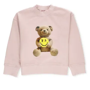 Pink Bear Logo Sweatshirt