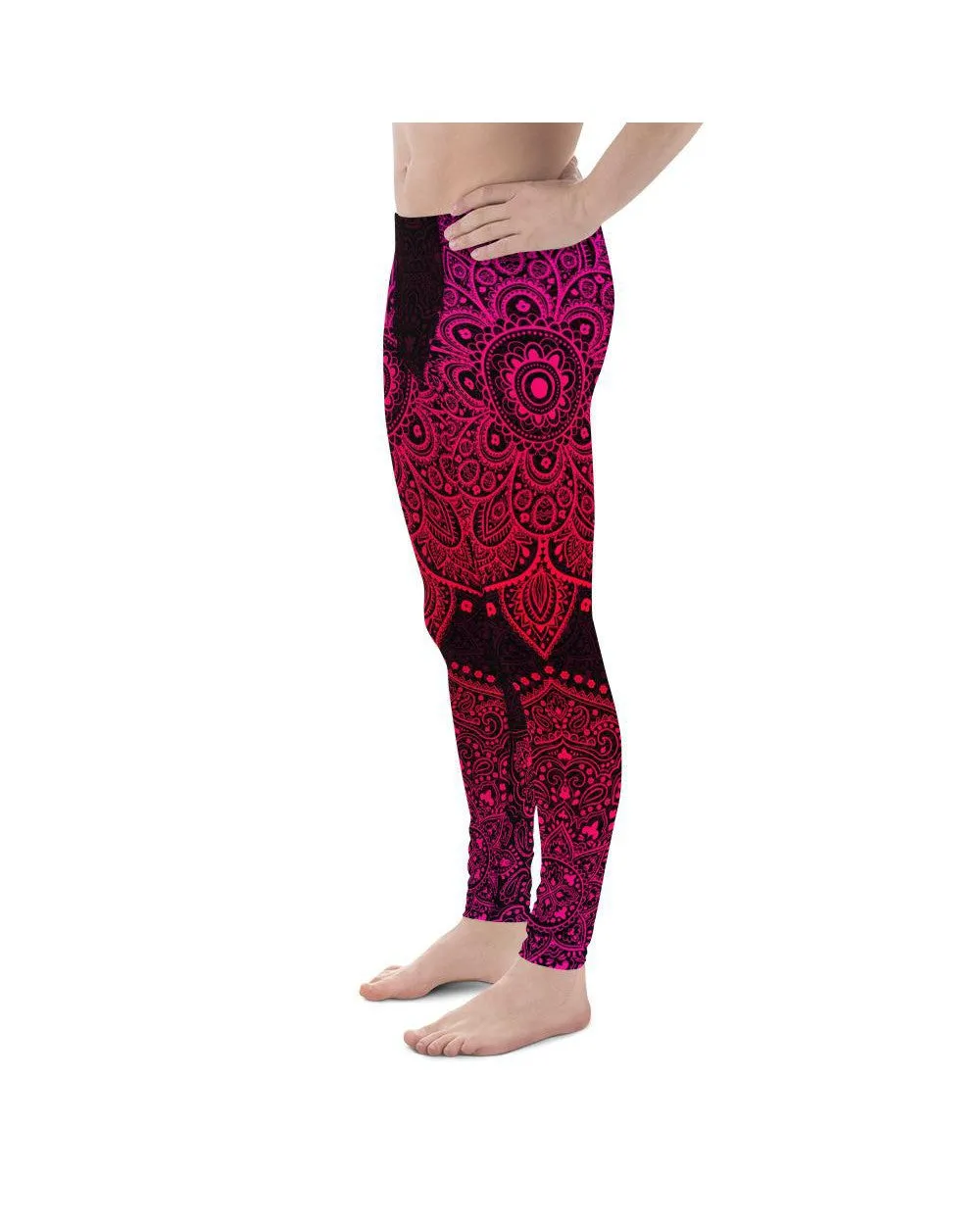 Pink Mandala Meggings
